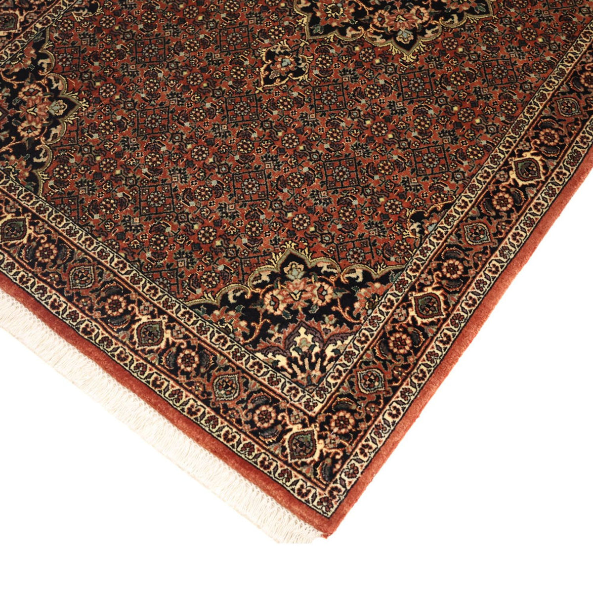 Perzisch tapijt - Bijar - 151 x 87 cm - donker beige