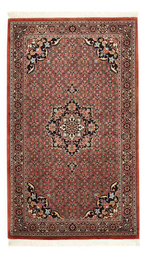 Perzisch tapijt - Bijar - 153 x 91 cm - donkerrood