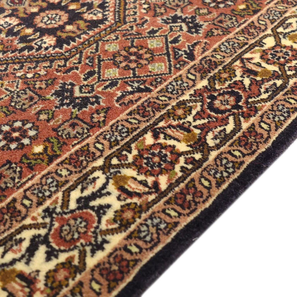 Loper Perzisch tapijt - Bijar - 297 x 82 cm - terracotta