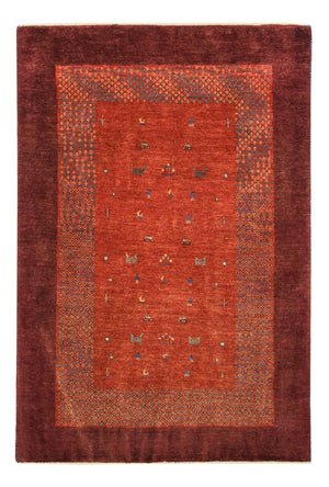 Gabbeh Tapijt - Kashkuli Perzisch - 157 x 104 cm - rood
