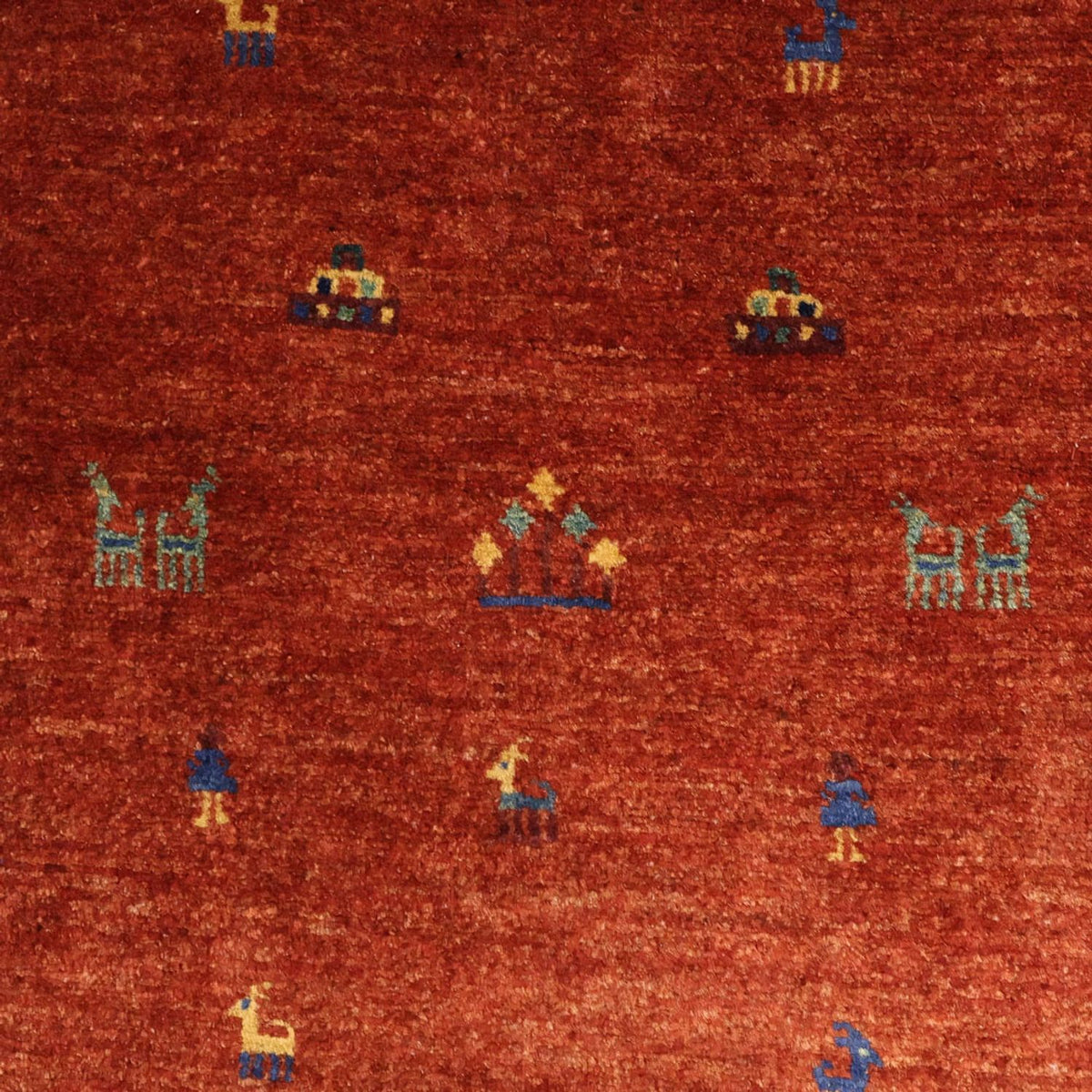 Gabbeh Tapijt - Kashkuli Perzisch - 157 x 104 cm - rood