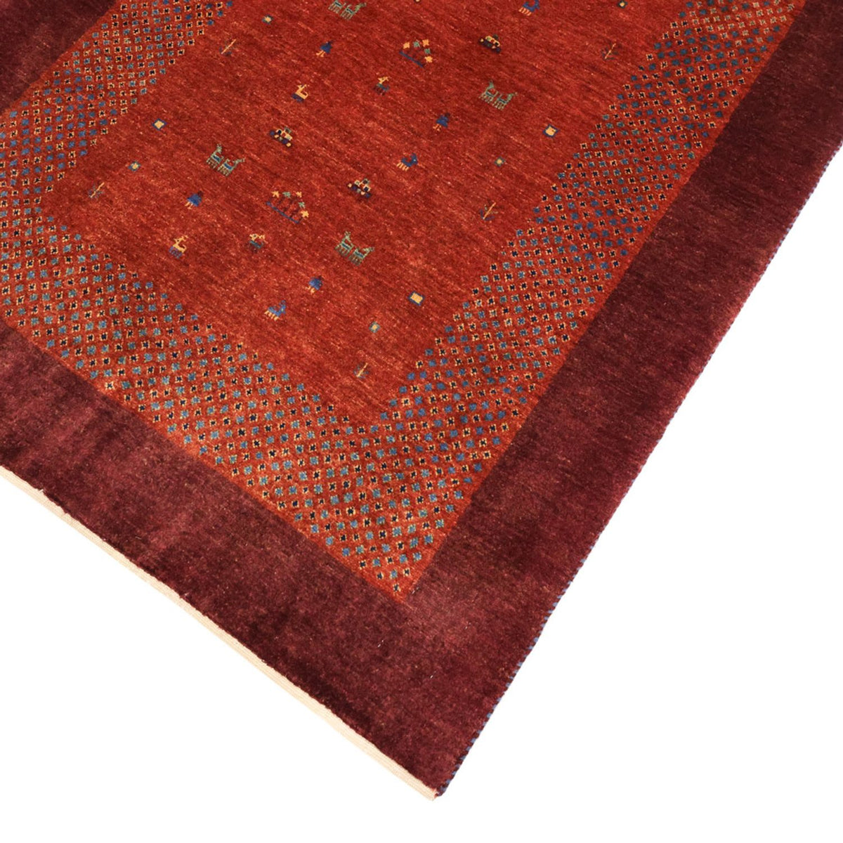Gabbeh Tapijt - Kashkuli Perzisch - 157 x 104 cm - rood