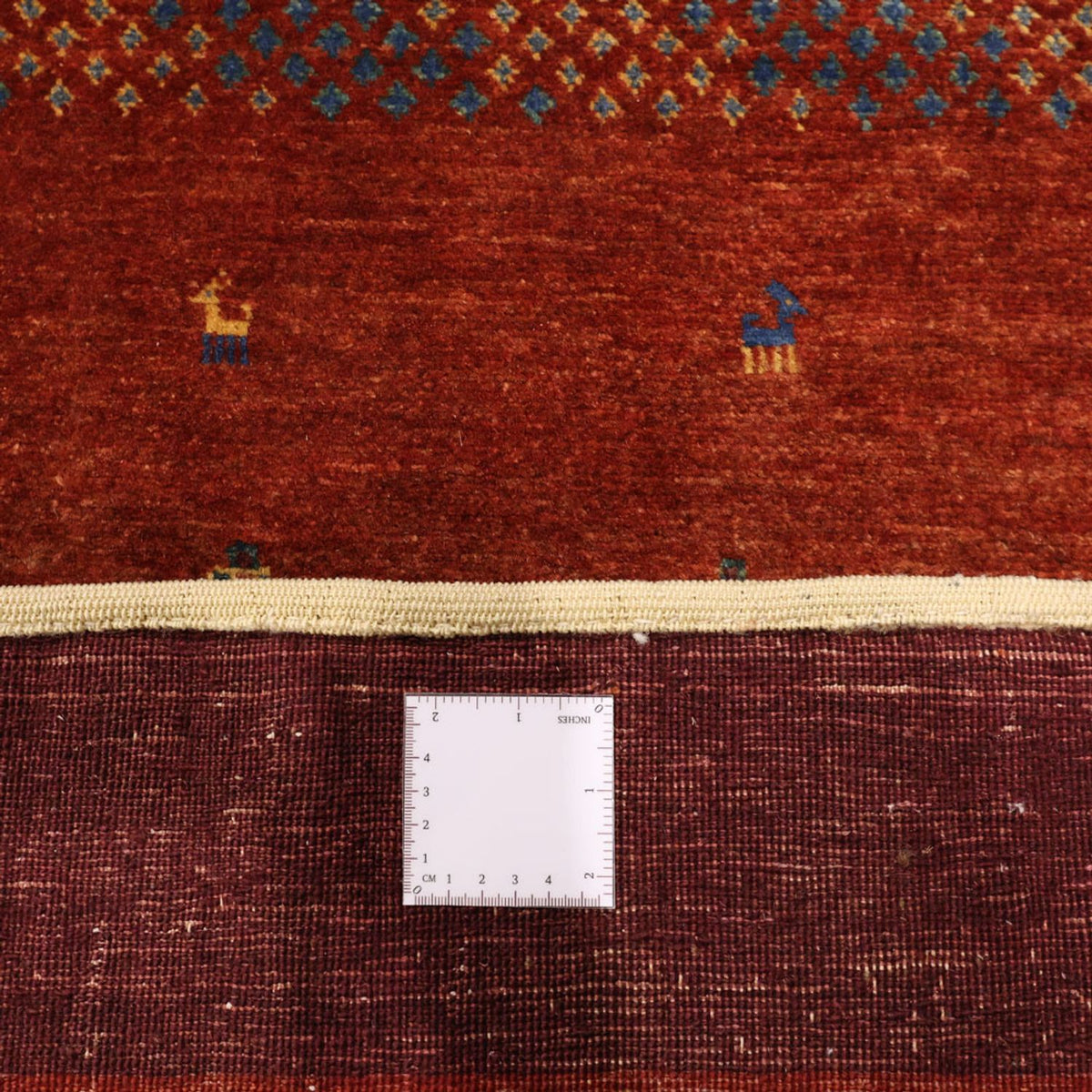 Gabbeh Tapijt - Kashkuli Perzisch - 157 x 104 cm - rood