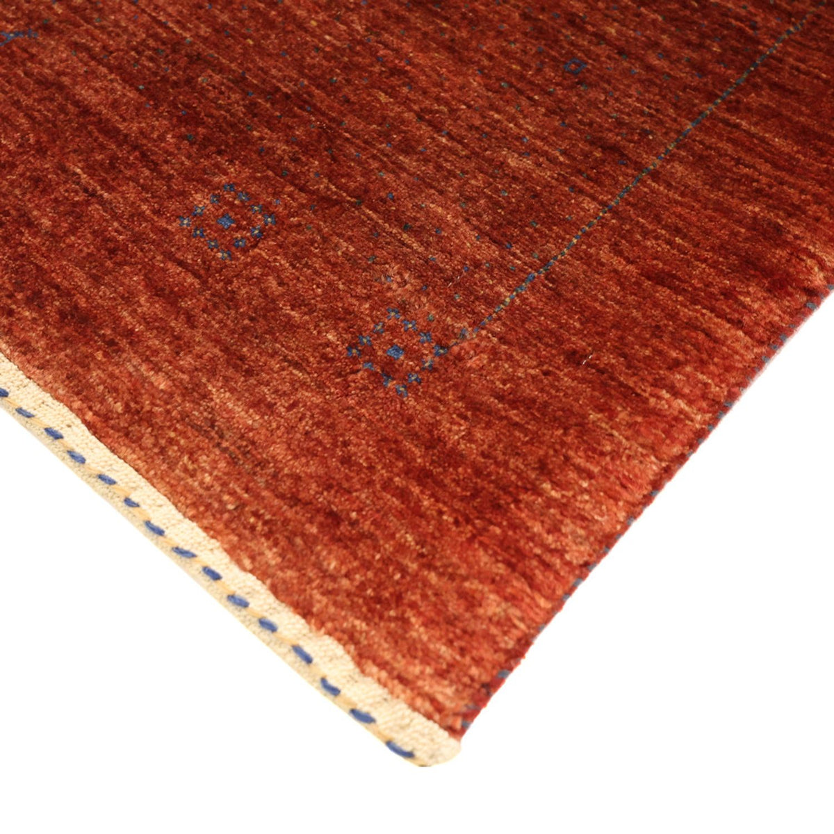 Gabbeh Tapijt - Kashkuli Perzisch - 122 x 79 cm - donkerrood