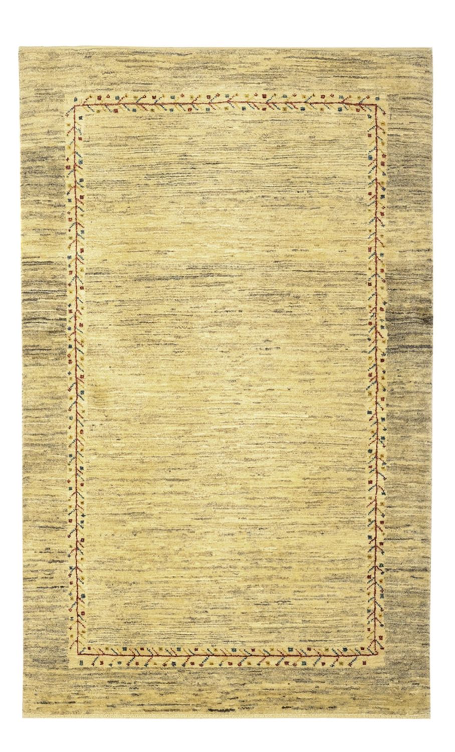Gabbeh Tapijt - Kashkuli Perzisch - 130 x 81 cm - zand