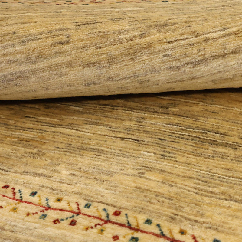 Gabbeh Tapijt - Kashkuli Perzisch - 130 x 81 cm - zand