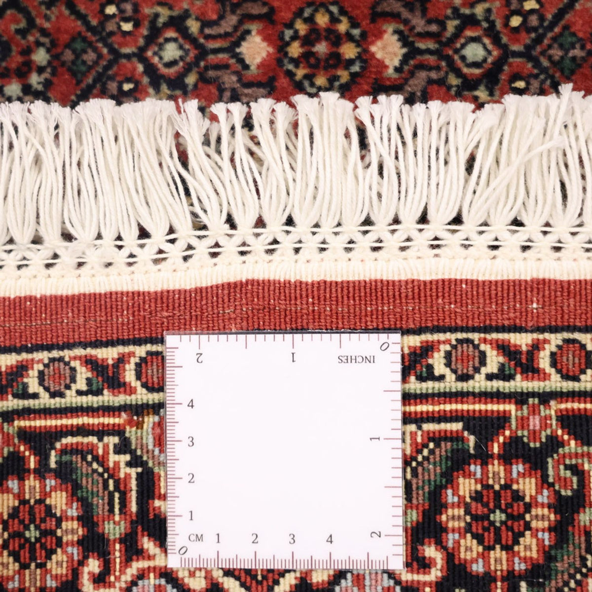 Perzisch tapijt - Bijar - 136 x 70 cm - donkerrood