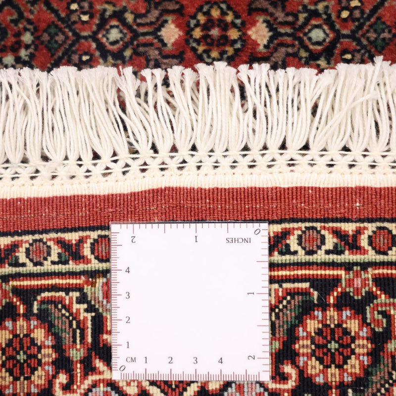 Perzisch tapijt - Bijar - 136 x 70 cm - donkerrood