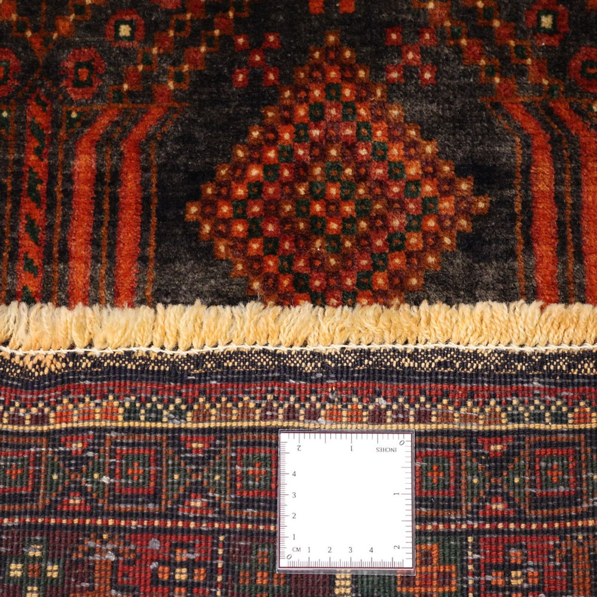 Loper Baluch tapijt - 292 x 110 cm - donkerrood