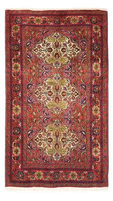 Loper Baluch tapijt - 223 x 128 cm - donkerrood