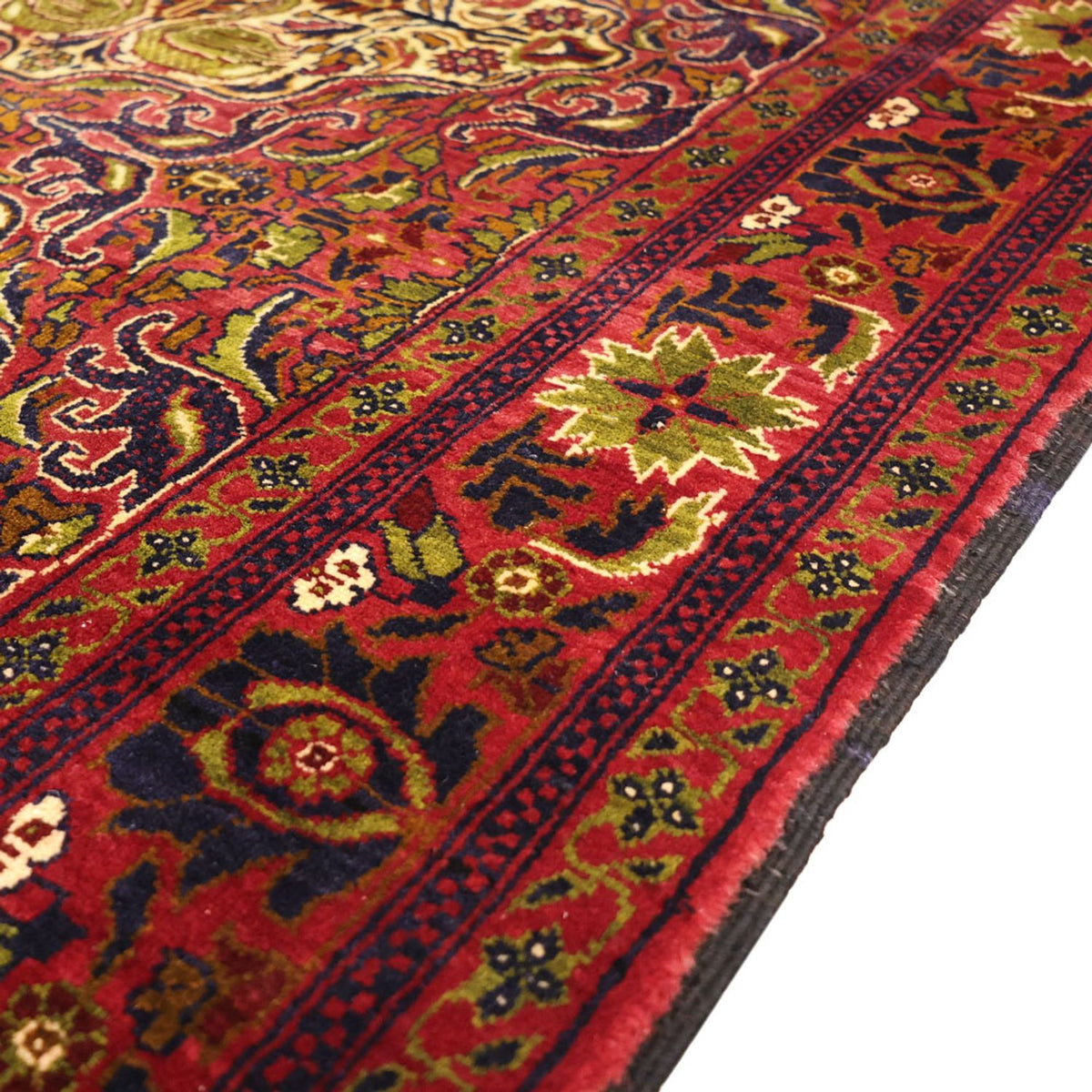 Loper Baluch tapijt - 223 x 128 cm - donkerrood