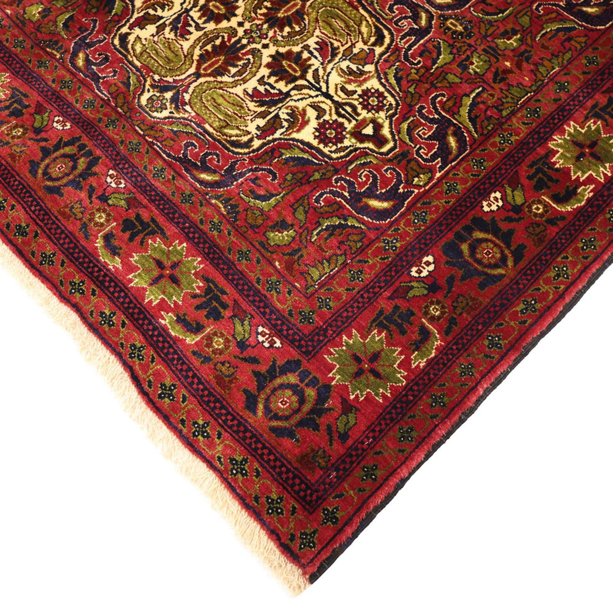 Loper Baluch tapijt - 223 x 128 cm - donkerrood