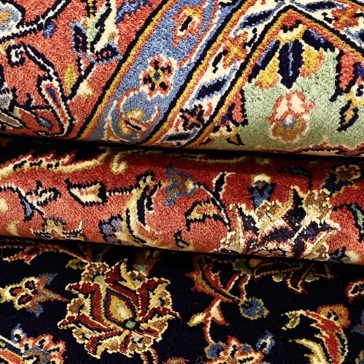 Perzisch tapijt - Bijar - Koninklijke - 220 x 136 cm - donkerblauw