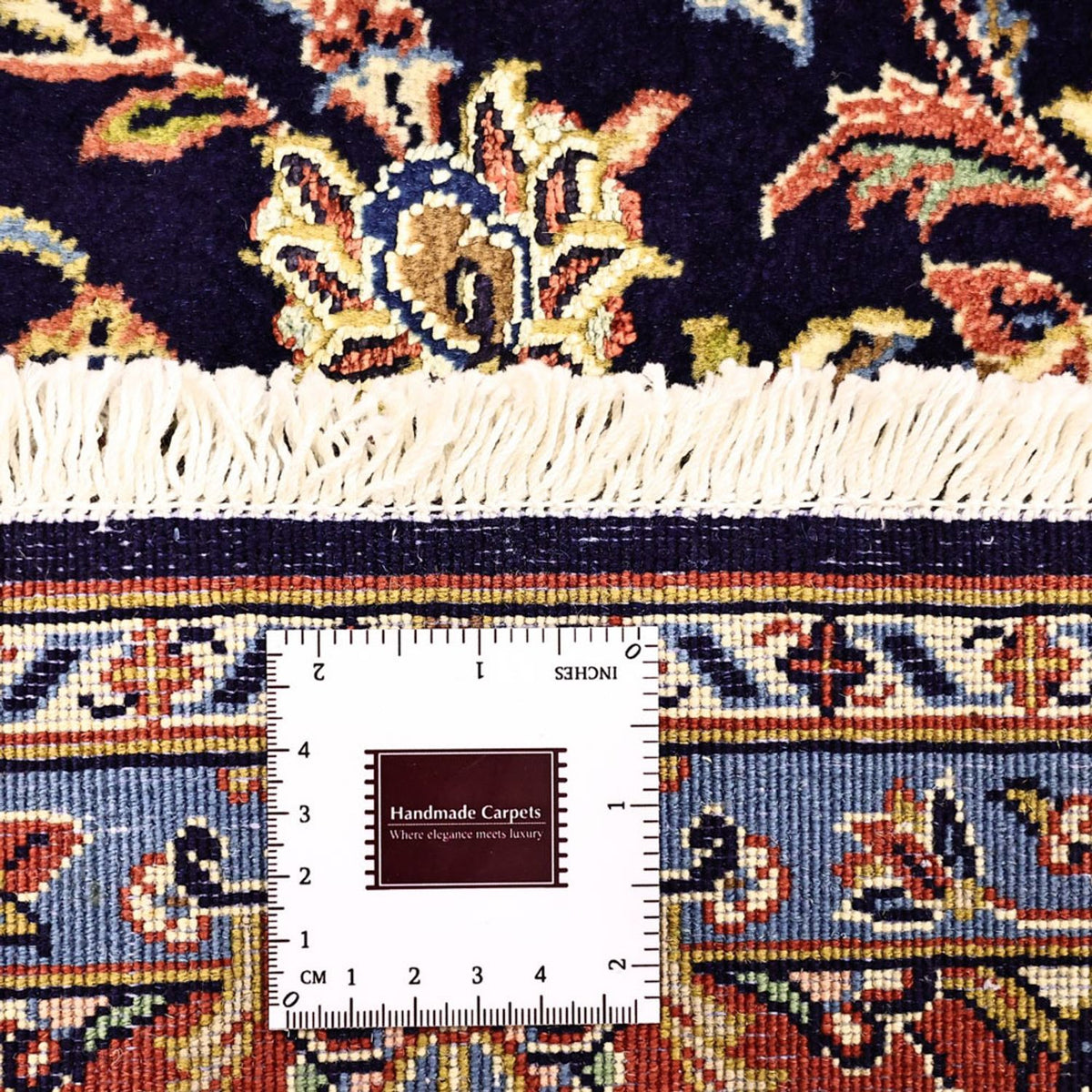 Perzisch tapijt - Bijar - Koninklijke - 220 x 136 cm - donkerblauw