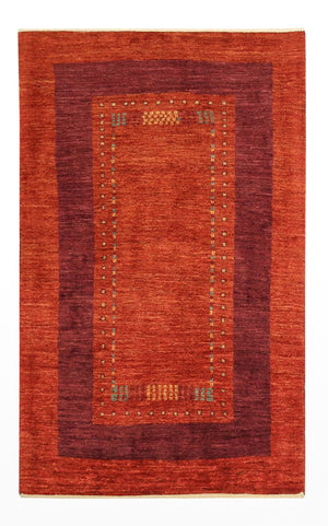 Gabbeh Tapijt - Loribaft Perzisch - 128 x 78 cm - veelkleurig