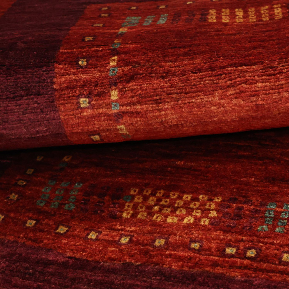 Gabbeh Tapijt - Loribaft Perzisch - 128 x 78 cm - veelkleurig