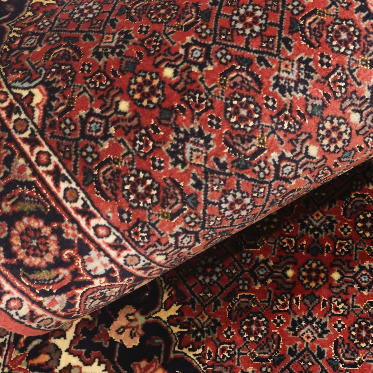 Perzisch tapijt - Bijar - 135 x 71 cm - roest