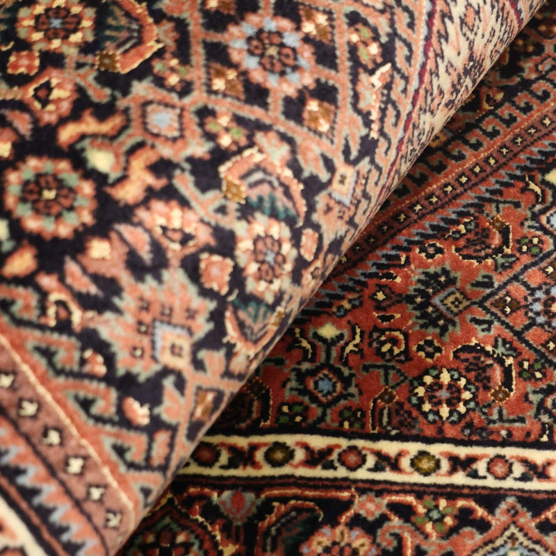 Perzisch tapijt - Bijar - 134 x 70 cm - donker beige