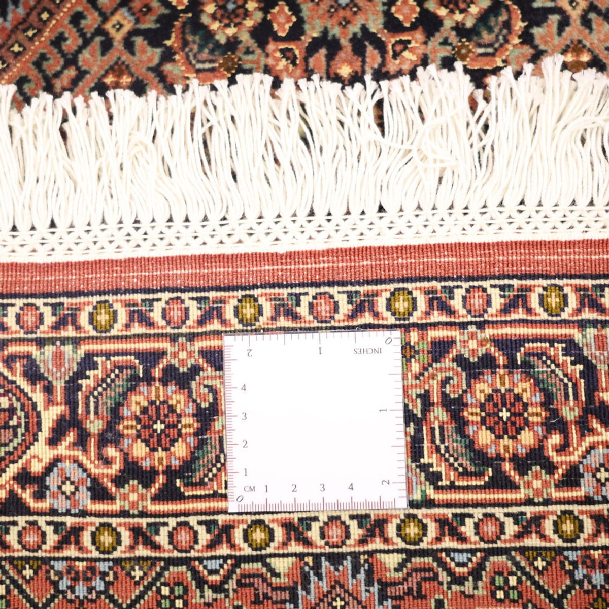Perzisch tapijt - Bijar - 134 x 70 cm - donker beige