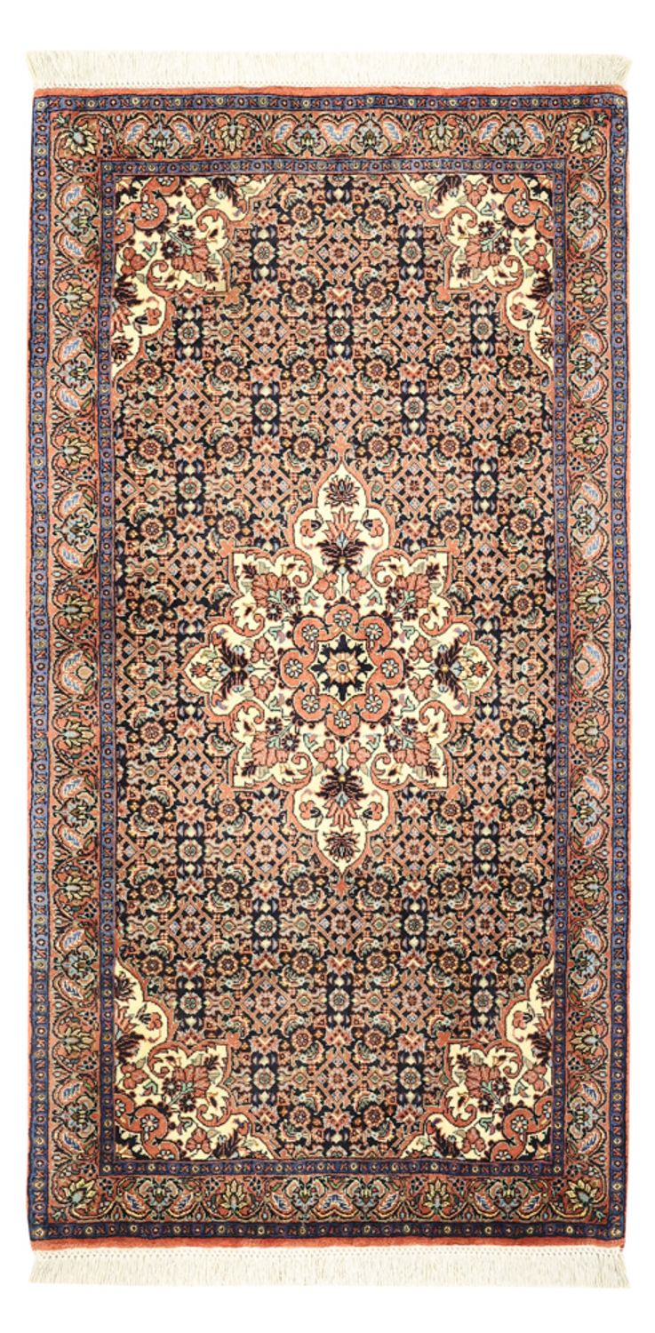 Perzisch tapijt - Bijar - 138 x 72 cm - donker beige