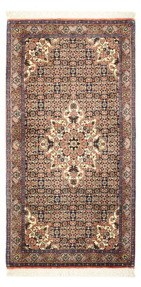 Perzisch tapijt - Bijar - 138 x 72 cm - donker beige