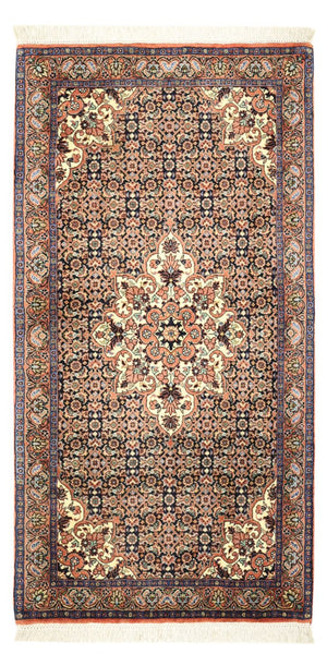 Perzisch tapijt - Bijar - 138 x 72 cm - donker beige