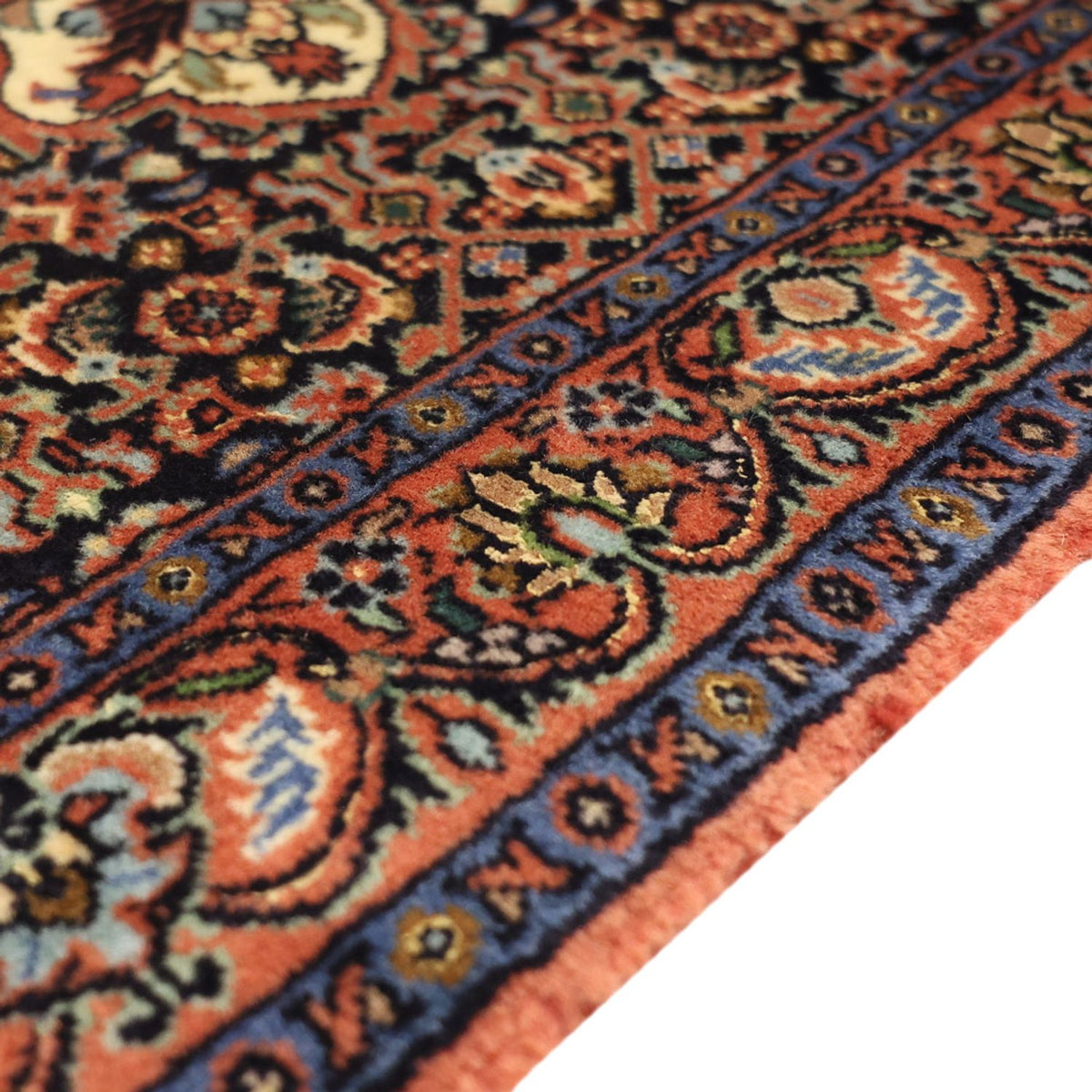 Perzisch tapijt - Bijar - 138 x 72 cm - donker beige