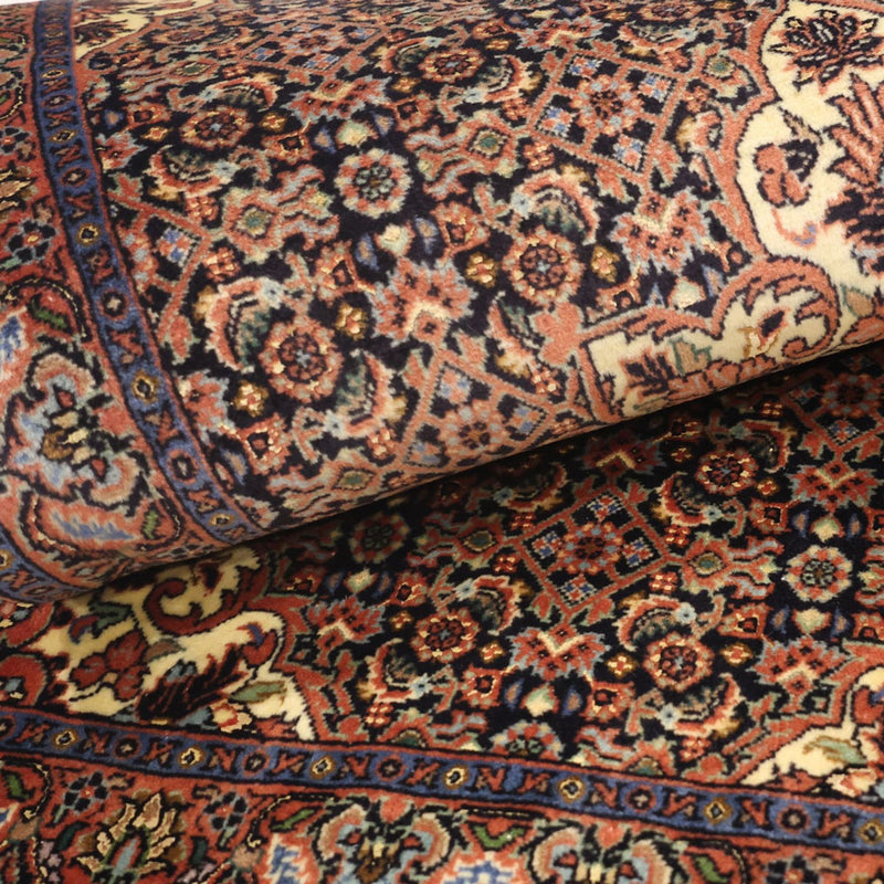 Perzisch tapijt - Bijar - 138 x 72 cm - donker beige