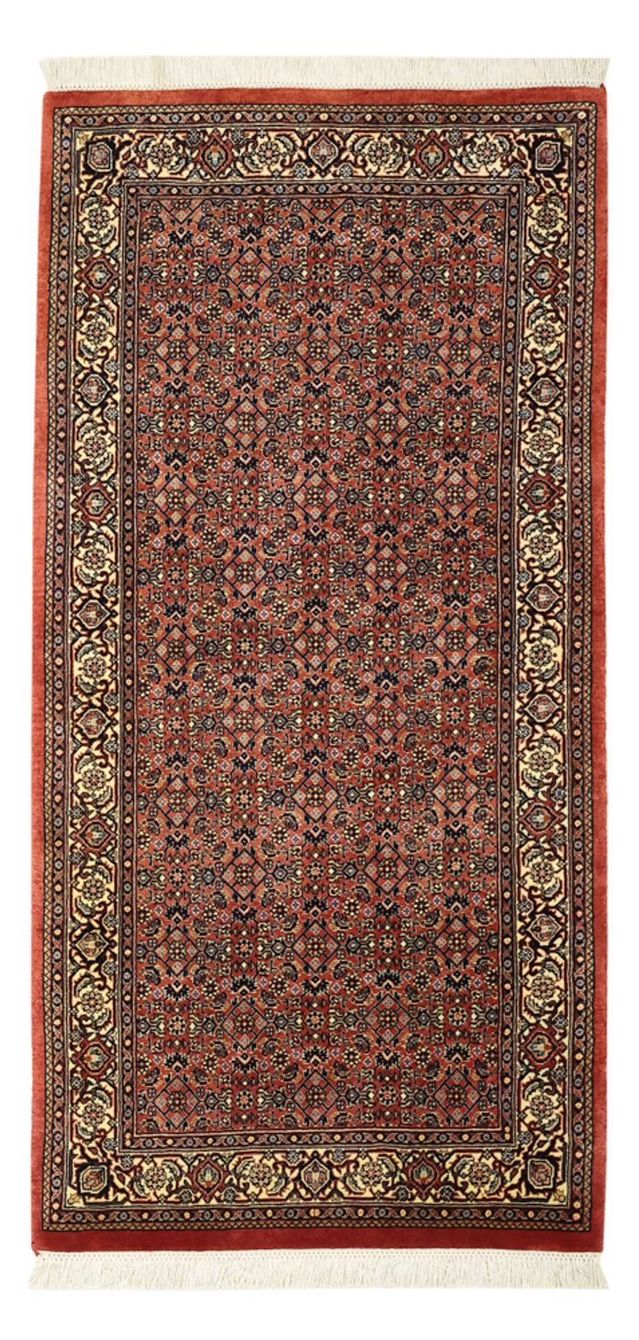 Perzisch tapijt - Bijar - 142 x 72 cm - donker beige
