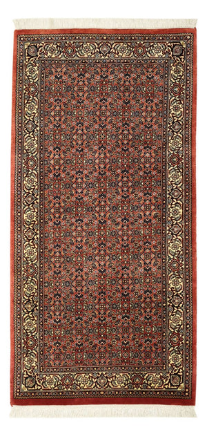 Perzisch tapijt - Bijar - 142 x 72 cm - donker beige