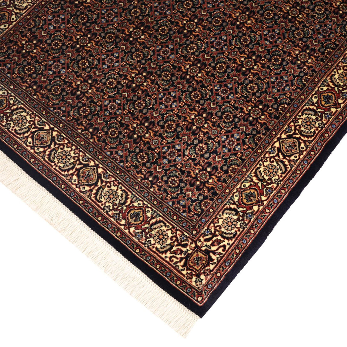 Perzisch tapijt - Bijar - 146 x 90 cm - donker beige