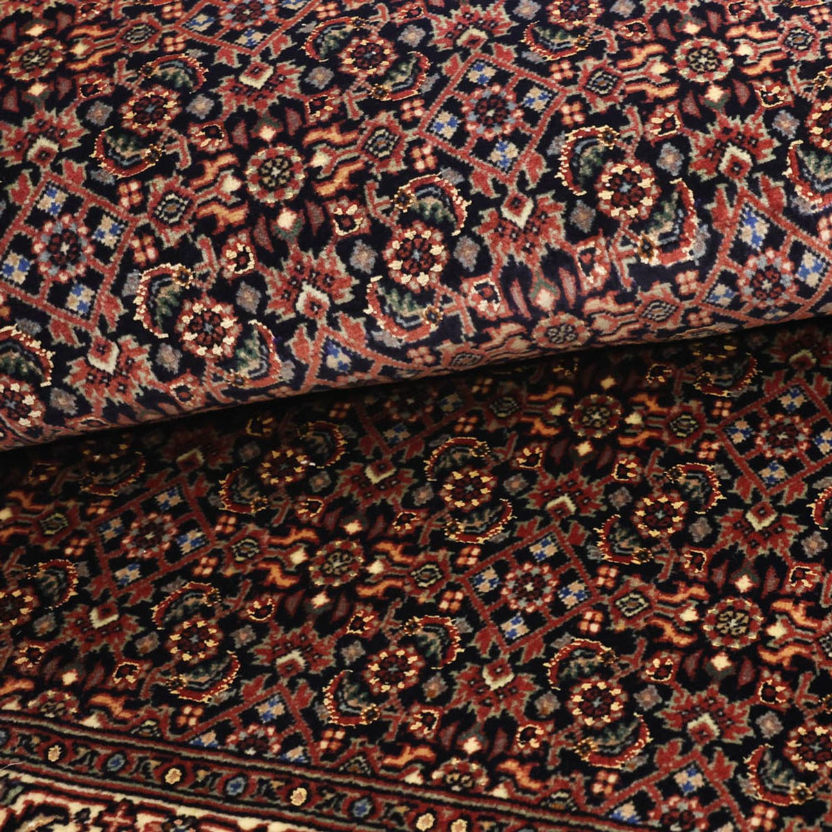 Perzisch tapijt - Bijar - 146 x 90 cm - donker beige