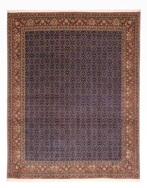 Perzisch tapijt - Bijar - Koninklijke - 319 x 256 cm - donkerblauw