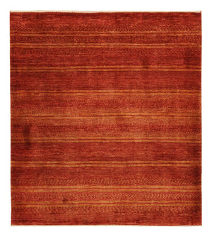 Gabbeh Tapijt - Kashkuli Perzisch - 116 x 99 cm - donkerrood
