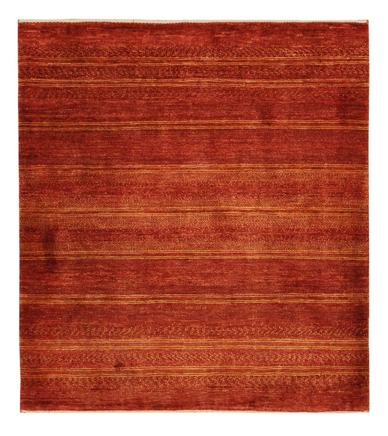 Gabbeh Tapijt - Kashkuli Perzisch - 116 x 99 cm - donkerrood