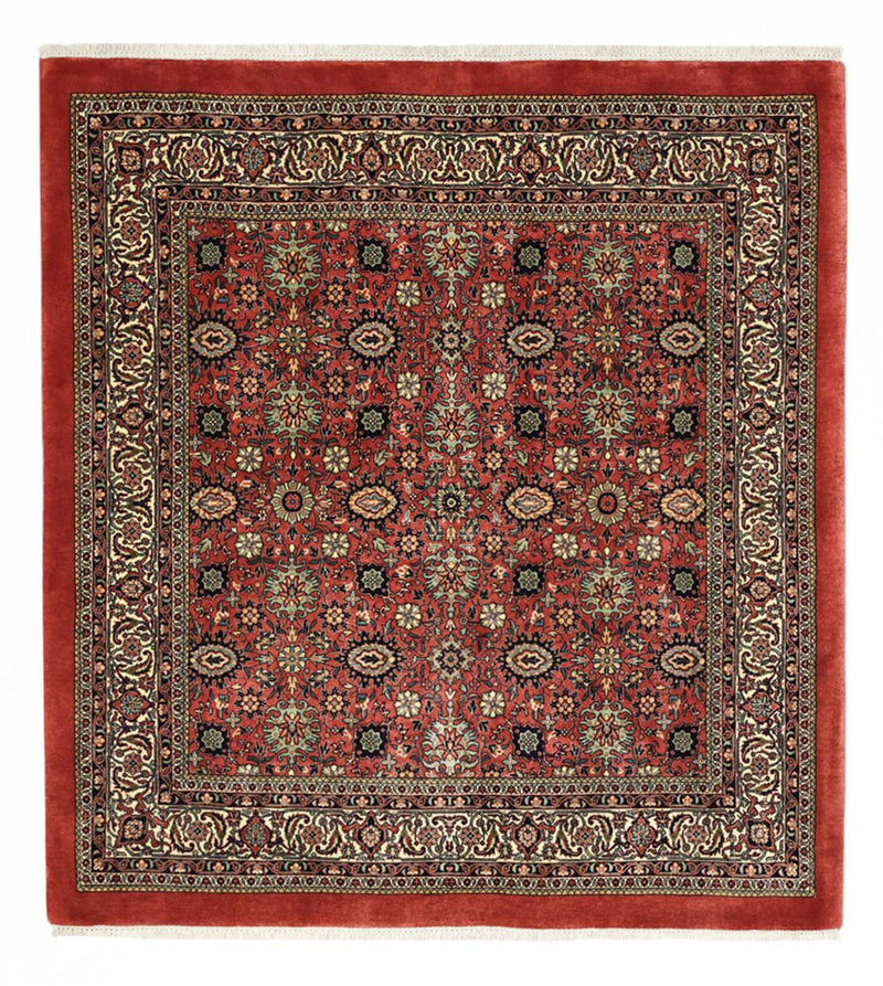 Perzisch tapijt - Bijar - Koninklijke - 163 x 153 cm - donkerrood
