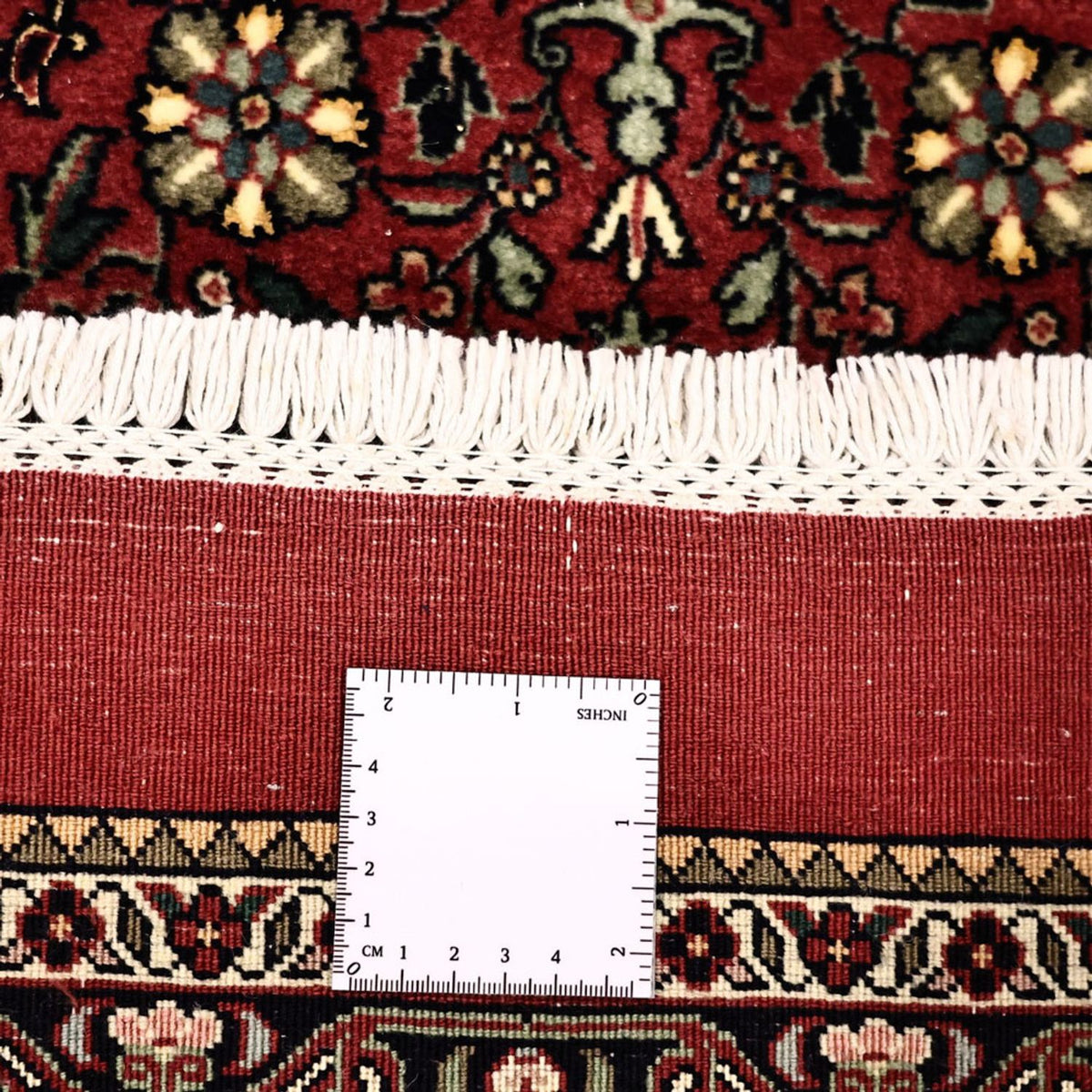 Perzisch tapijt - Bijar - Koninklijke - 163 x 153 cm - donkerrood