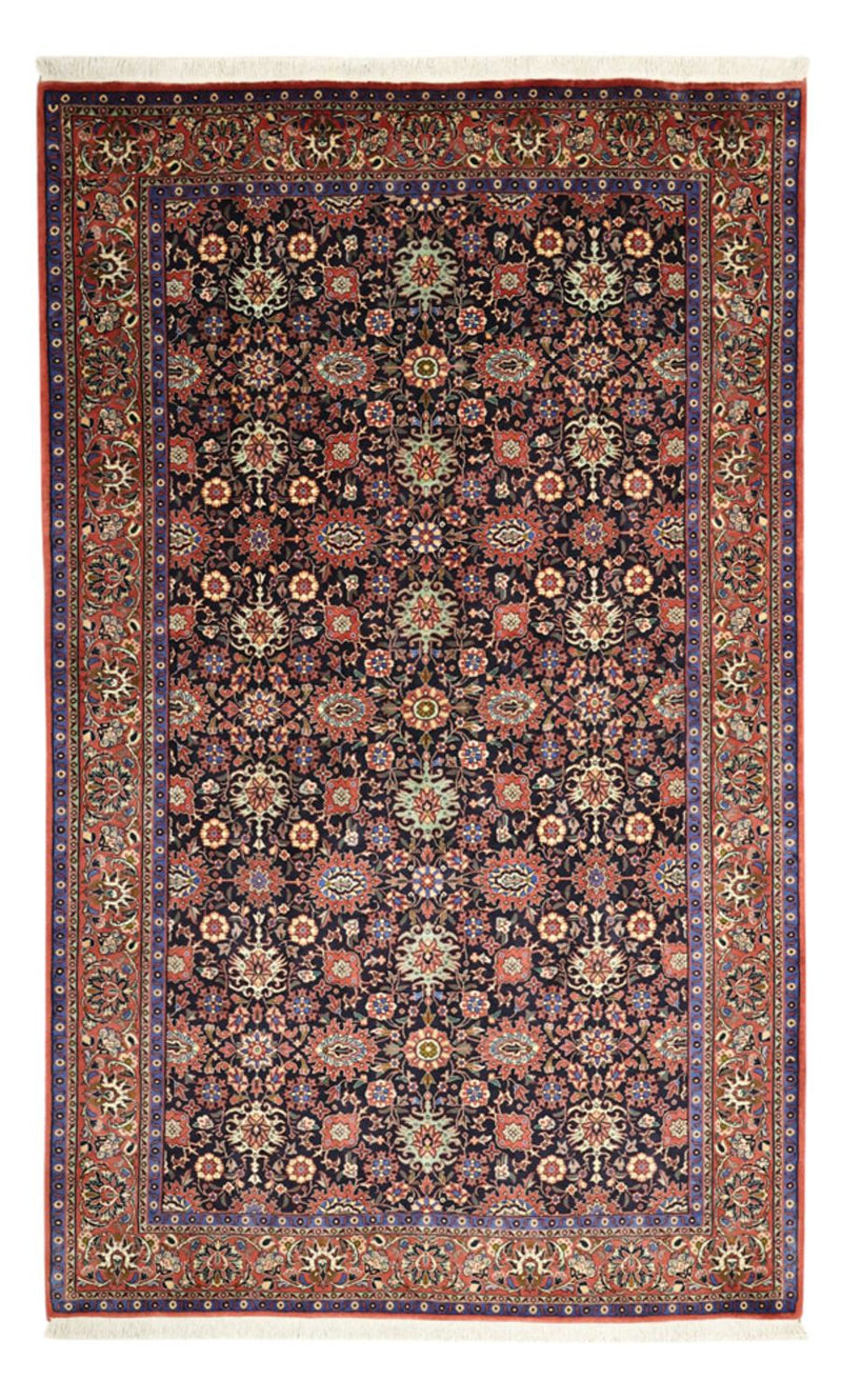 Perzisch tapijt - Bijar - Koninklijke - 212 x 130 cm - donkerblauw