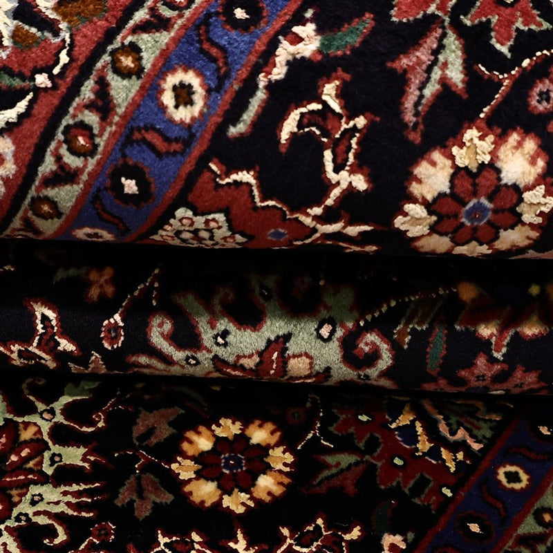 Perzisch tapijt - Bijar - Koninklijke - 212 x 130 cm - donkerblauw