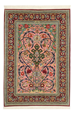 Perzisch tapijt - Isfahan - Premium - 161 x 109 cm - veelkleurig