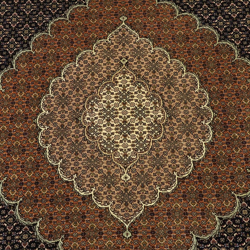 Perzisch tapijt - Tabriz - 299 x 204 cm - donker beige