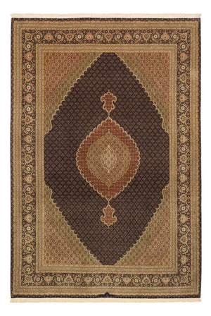 Perzisch tapijt - Tabriz - Royal - Zijden halsketting - 362 x 251 cm - donker beige