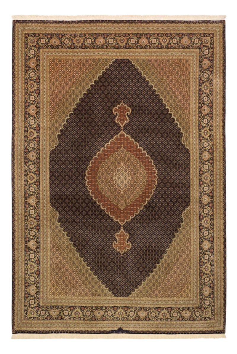 Perzisch tapijt - Tabriz - Royal - Zijden halsketting - 362 x 251 cm - donker beige
