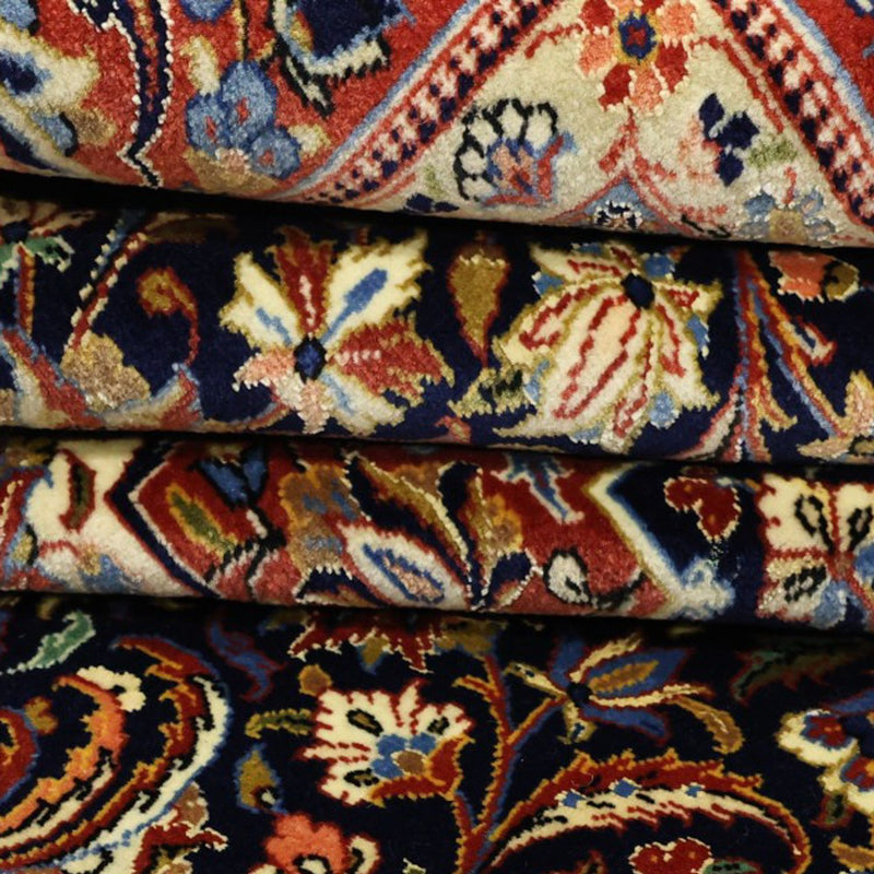 Perzisch tapijt - Keshan - 203 x 132 cm - donkerblauw