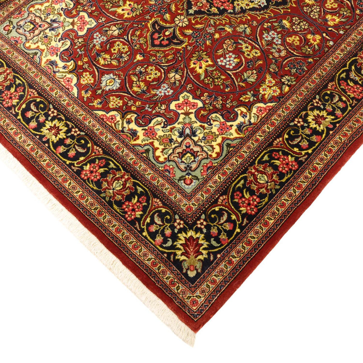 Perzisch tapijt - Ghom - 158 x 114 cm - rood