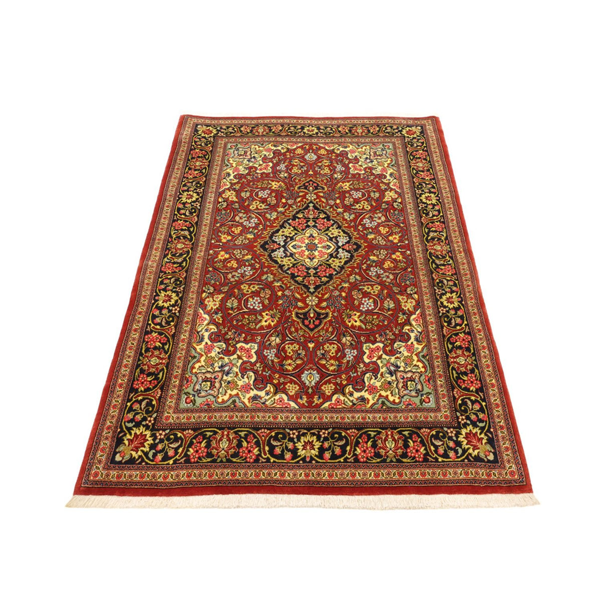 Perzisch tapijt - Ghom - 158 x 114 cm - rood
