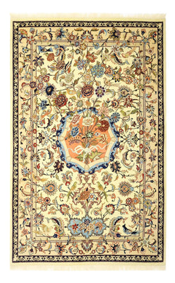 Perzisch tapijt - Isfahan - Premium - 156 x 100 cm - beige