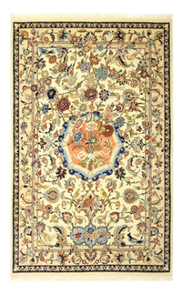 Perzisch tapijt - Isfahan - Premium - 156 x 100 cm - beige