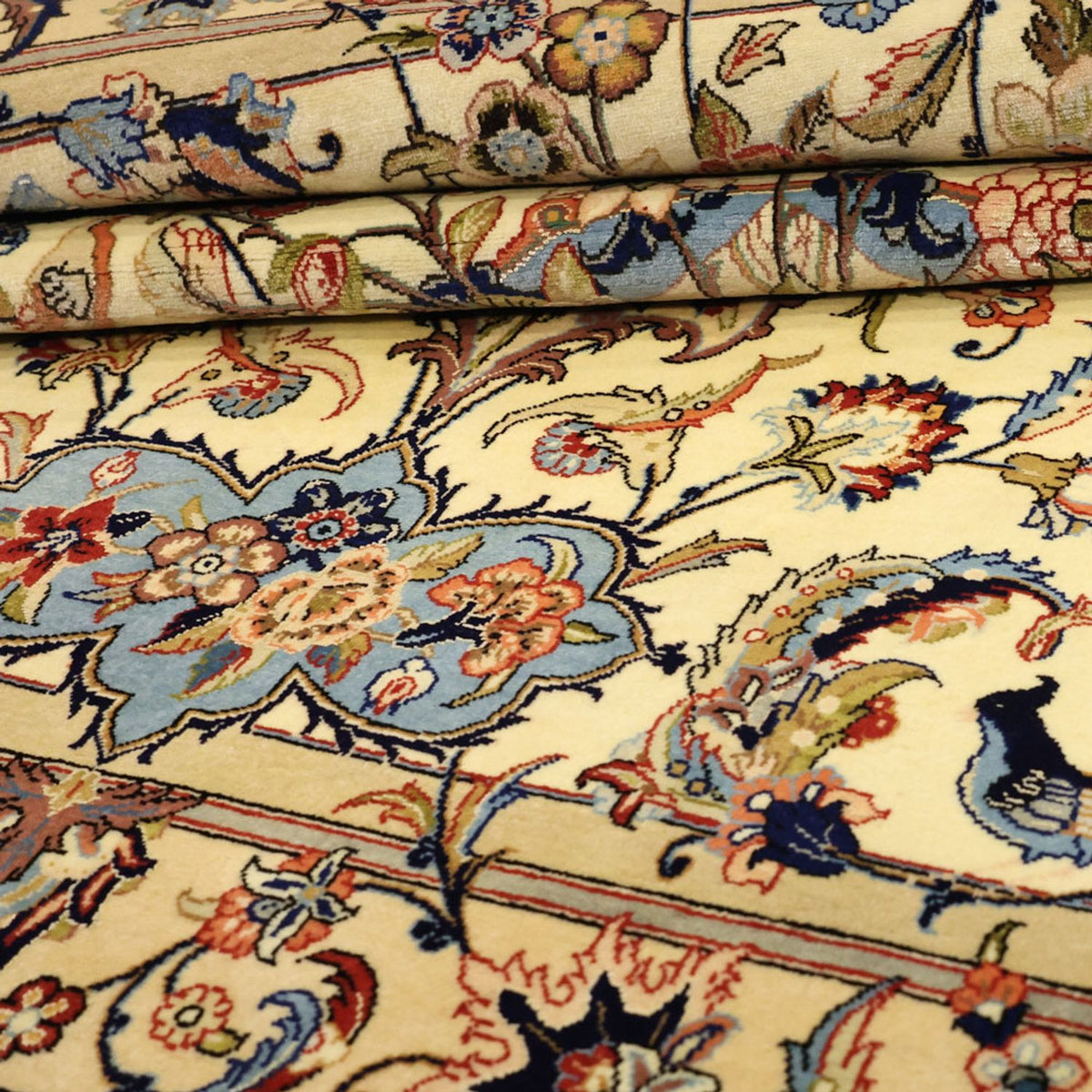 Perzisch tapijt - Isfahan - Premium - 156 x 100 cm - beige