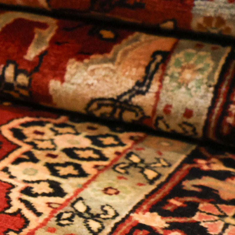 Loper Perzisch tapijt - Bijar - 267 x 125 cm - rood